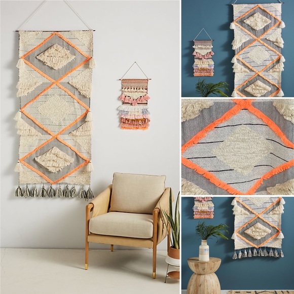 Anthropologie Wall Decor Nwot Anthropologie Catalina Handwoven Wall